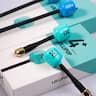 1PCS Teal SMA