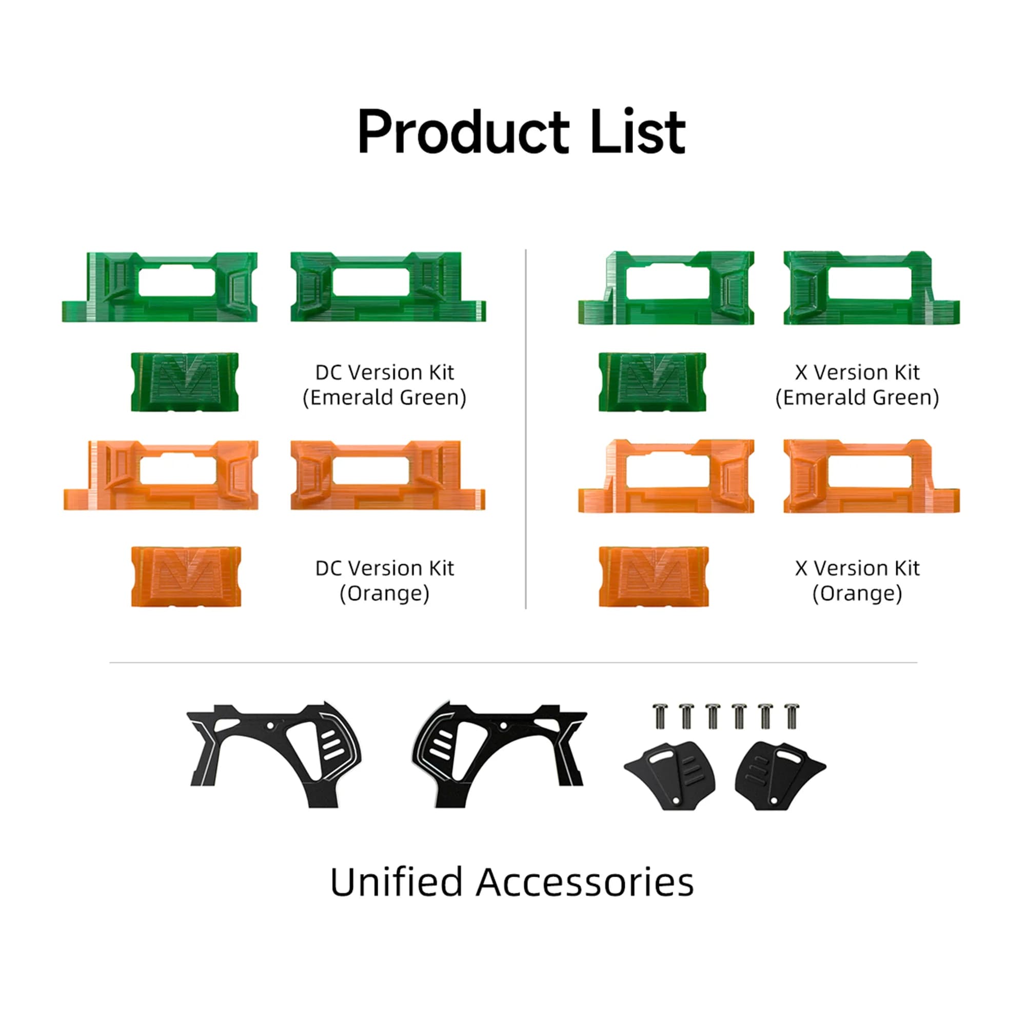GEPRC MARK5 D/X Frame O4 Pro Upgrade Kits Frame Parts Upgrade Package Base Quadcopter Frame FPV Freestyle RC Racing Drone Mark5 6