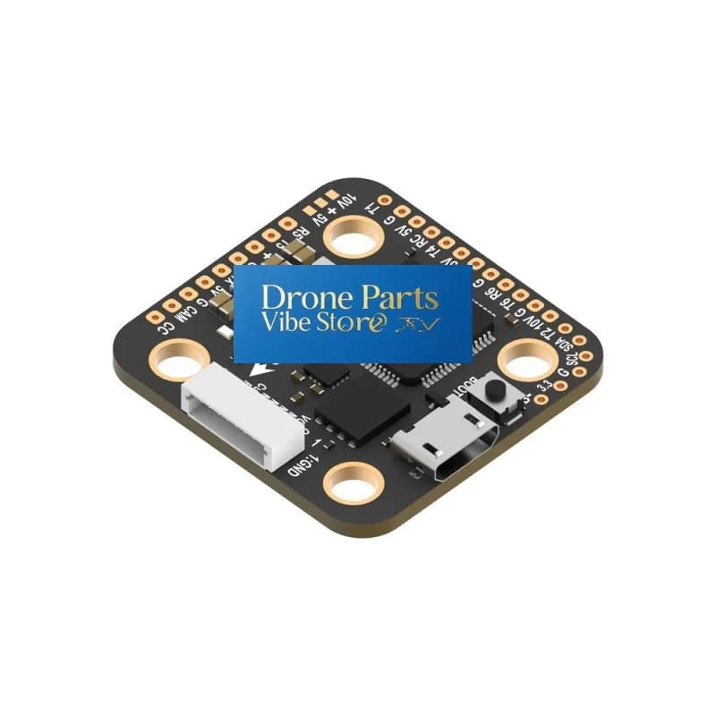 DronePNewest Foxeer F722 V4 Dual BEC 5V/10V HV 4-8S Mini Flight Controller 20X20mm For X8 HD/HDZero/VISTA VTXFPV Racing Drone 5