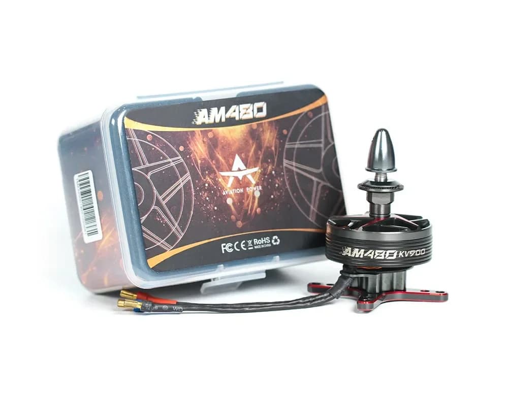 T-MOTOR AM480 Brushless Motor KV600 KV650 KV900 For RC Fixed-wing Airplane Drone 5