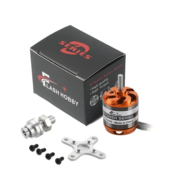 FlashHobby D3542 3542 1000KV 1250KV 1450KV Brushless Outrunner Motor For Mini Multicopters RC Plane Helicopter