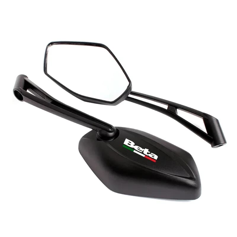 2pcs Wide Angle Motorcycle Rear View Mirrors Handlebar Rearview For Beta Evo rr 250 Racing Enduro Xtrainer fpv pavo20 pro 5in1 3