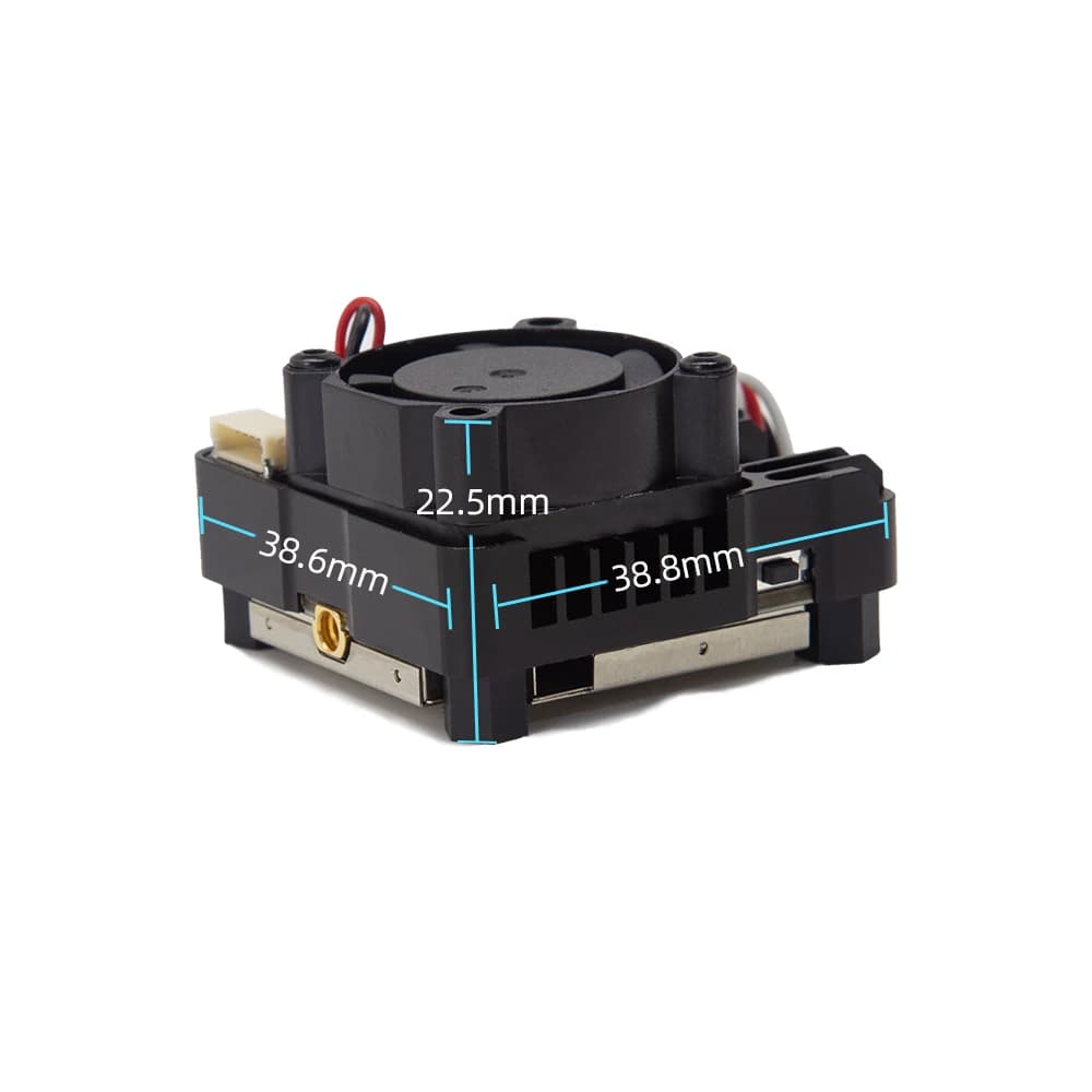 SKYZONE VTX 1.2G 2.5W 56CH Video Transmitter High Power TX1225 with CNC shell Support 5G for FPV Long Range Fixed-wing RC Drones 2