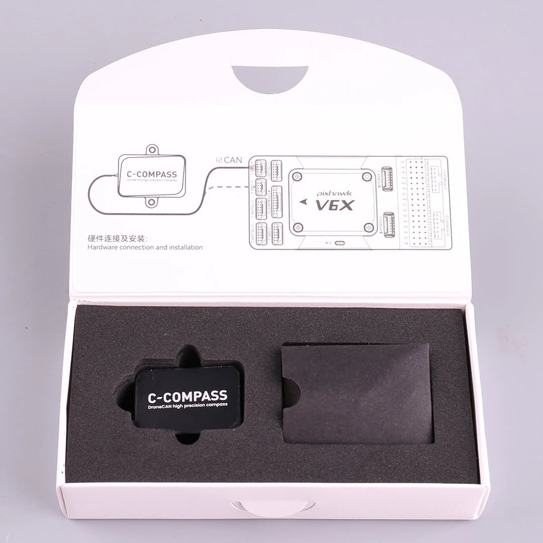 CUAV New DroneCan High Precision RM3100 Magnetic C-Compass For Pixhawk And Autopilot 6