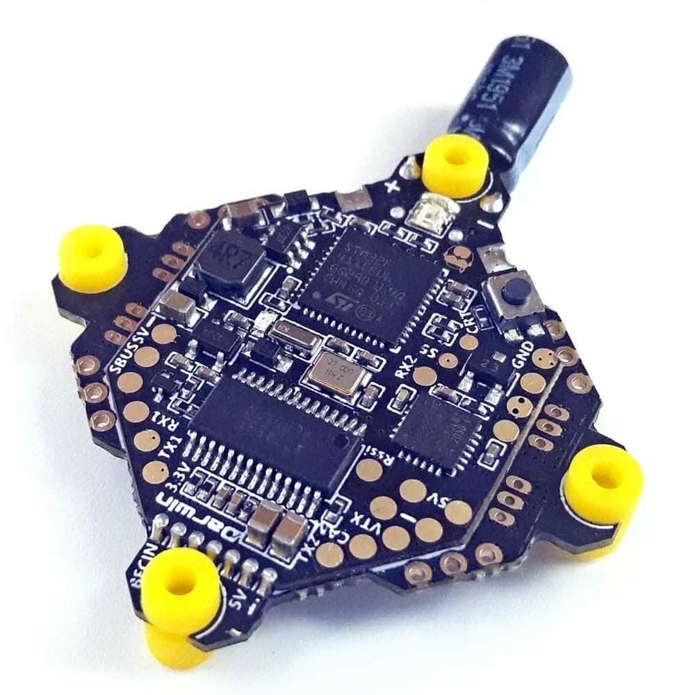 DarwinFPV F411 BL_S AIO Flight Controller  Whoop Blheli_S Betaflight F4 15A OSD BEC BL_S 1-3S 4In1 ESC for RC Drone FPV Racing 4
