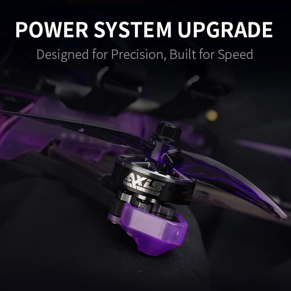 Axisflying Manta 5 SE DC V2 6S FPV Drone Analog/O4 Dual Version Built-in GPS Long Range Freestyle High Stability Durable 5 Inch 4