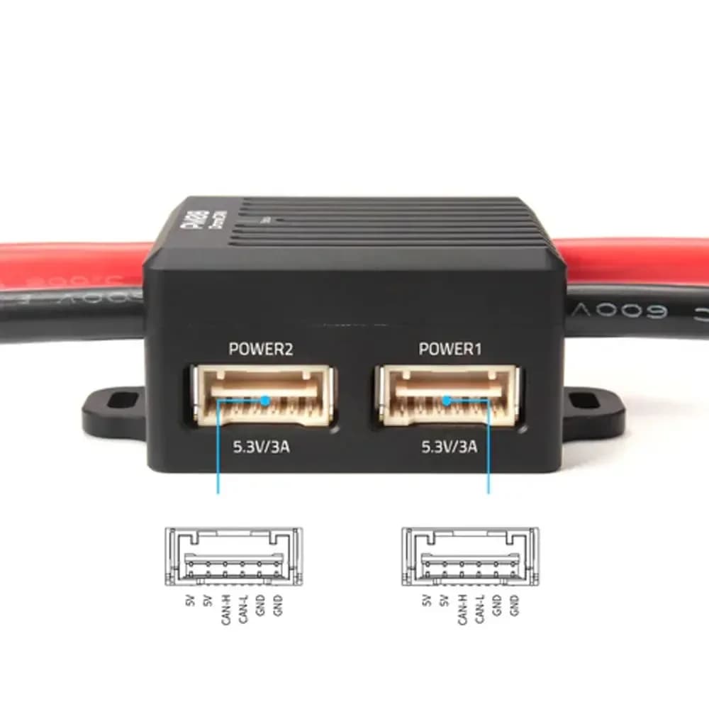 Holybro DroneCAN PM08-CAN Power Module 14S 200A Supports 2-14S & 200A Cont For RC Model/Airplane/Quadcopter 5