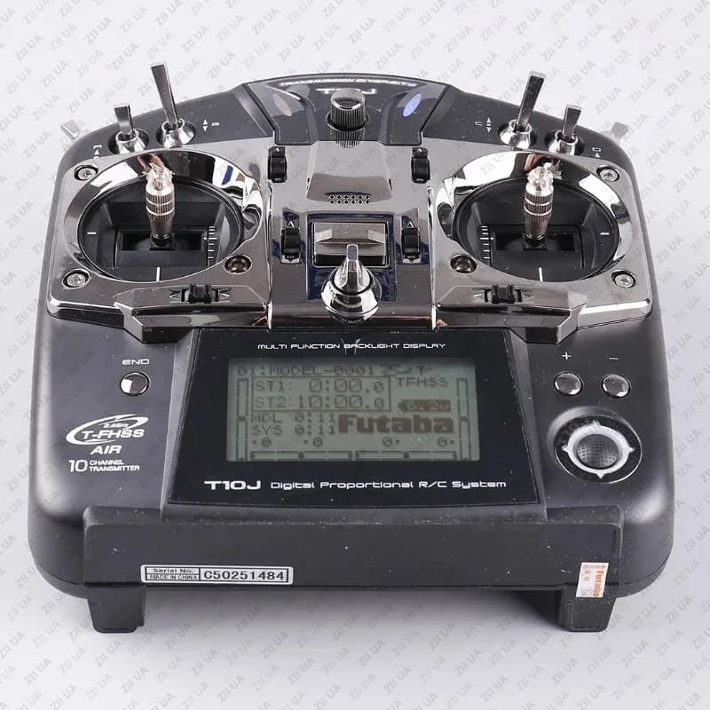 T10J 10-Channel 2.4GHz RC Transmitter Controller Set with 8CH Receiver, T-FHSS Protocol, Compatible with RC Helicopter Drone 5