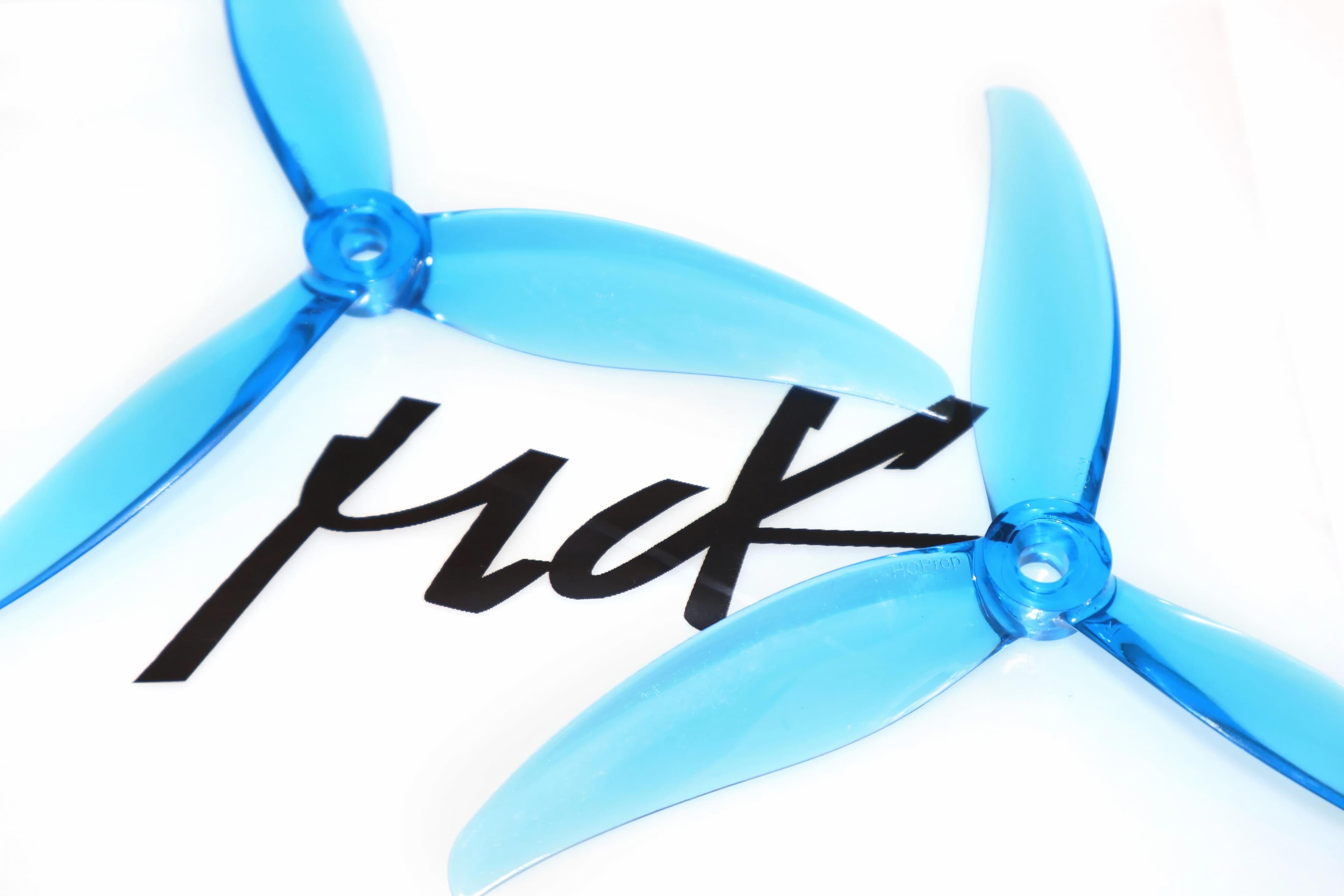 HQProp 5inch MCK 3-bladed Paddle Speed propeller 2 forward and 2 reverse 5-inch PC flying drone for FPV racing 3-blade prop 5