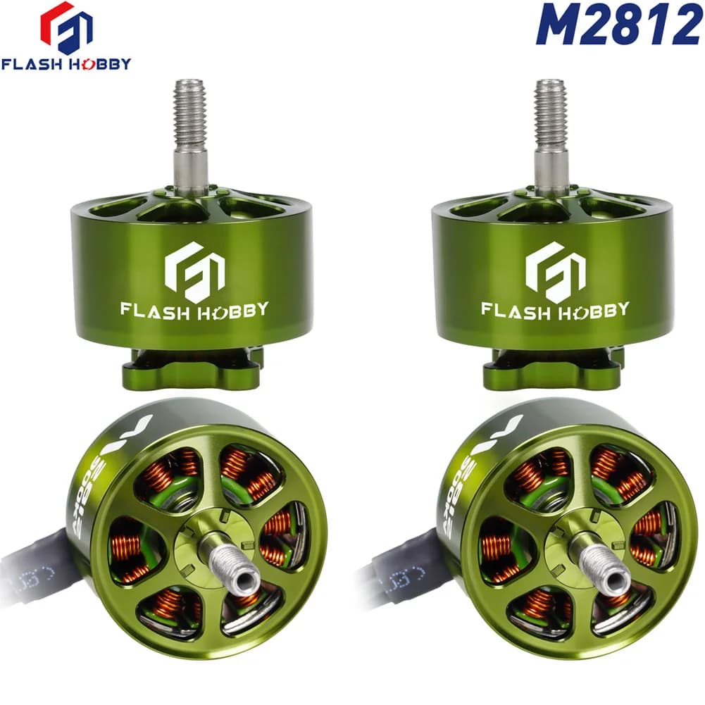 4Pcs FLASHHOBBY Mars M2812 Brushless Motor 900KV 3-6S LiPo for FPV Freestyle Long Range DIY Parts 4