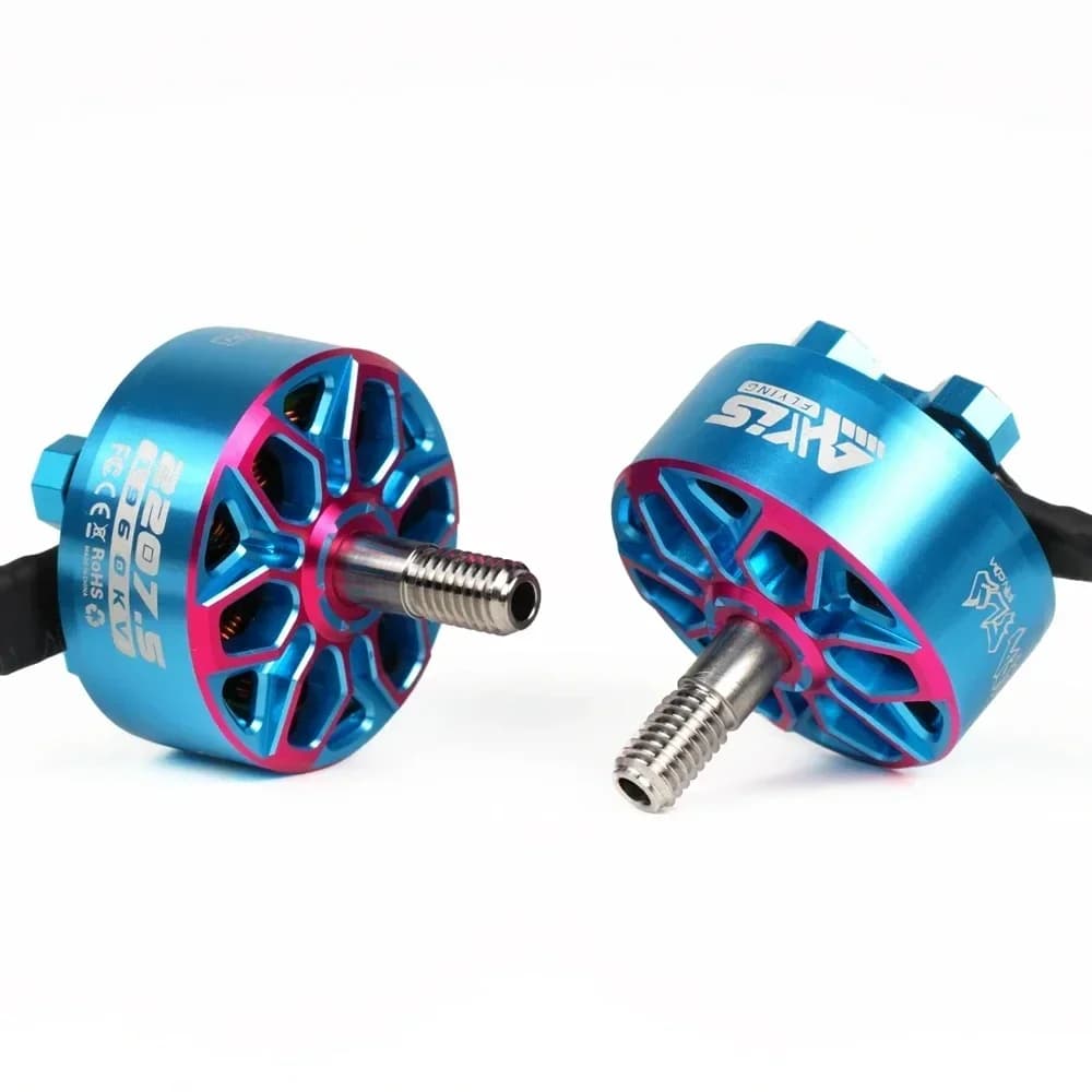 4PCS Axisflying 2025 New Bando 2207.5 6S 1860KV 1960KV Brushless Motor for FPV Freestyle 5inch Cinewhoop Cinematic Drone 4