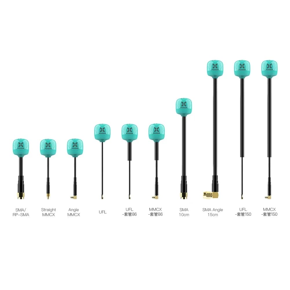 Foxeer Antenna Lollipop 4 Plus 4+ FPV Antenna 5.8G 2.6Dbi LHCP SMA RPSMA UFL MMCX FPV Omni LDS Antenna For FPV Racing Drone 5