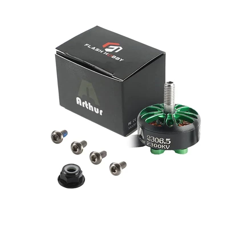 1PC/4Pcs Flashhobby A2306.5 2306 1400KV 1900KV 2300KV 2550KV High Torque Outrunner Brushless Motor for FPV Racing Drones 2