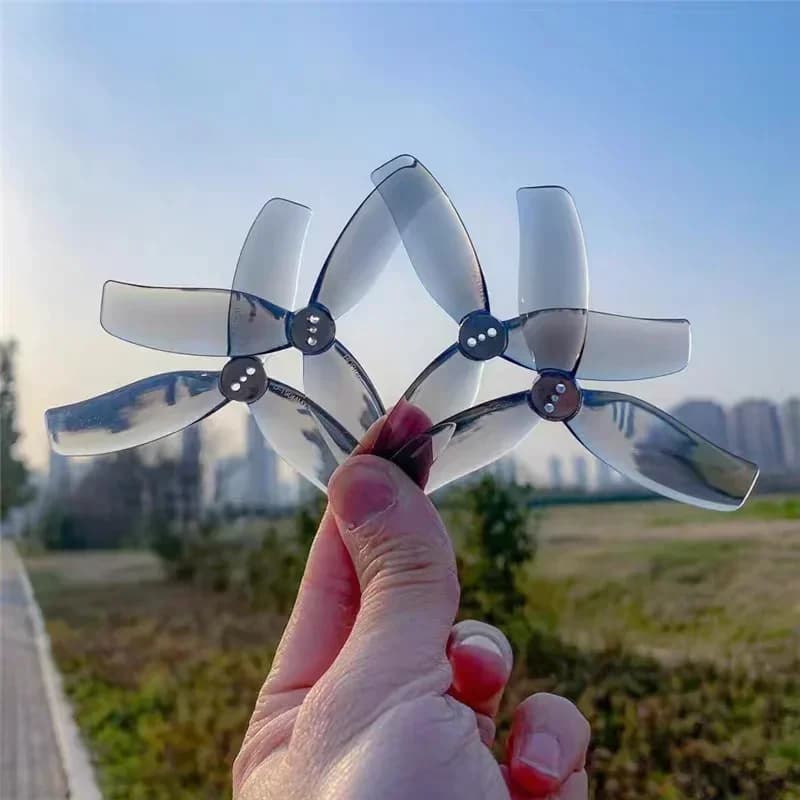 HQProp Duct 90mm 3-blade T90mmX3 CW CCW 3.5inch Grey Propeller Poly Carbonate RC Cinewhoop Ducted Drones Racing Quadcopter 4