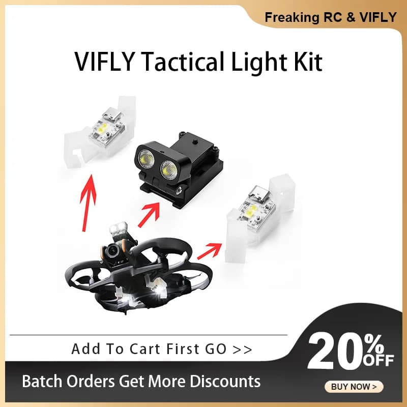 VIFLY Tactical Light Kit for DJI Avata 2