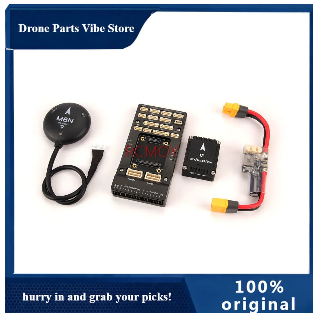 APNewest Holybro Pixhawk 6X Flight Controller Standard / MINI Version Barometer / Gary 32 Bit Arm For  Airplane Quadcopter