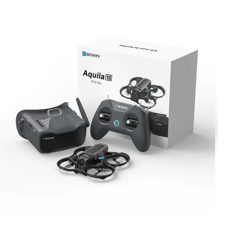 BETAFPV Aquila16 FPV Kit Quadcopter ELRS 2.4G Analog VTX VR03 FPV Goggles 2