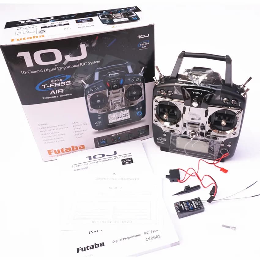 Futaba T10J 2.4GHz 10-Channels Remote Control With R3008SB Receiver For FPV Multicopter / Rc Drone / Rc Model Parts 4