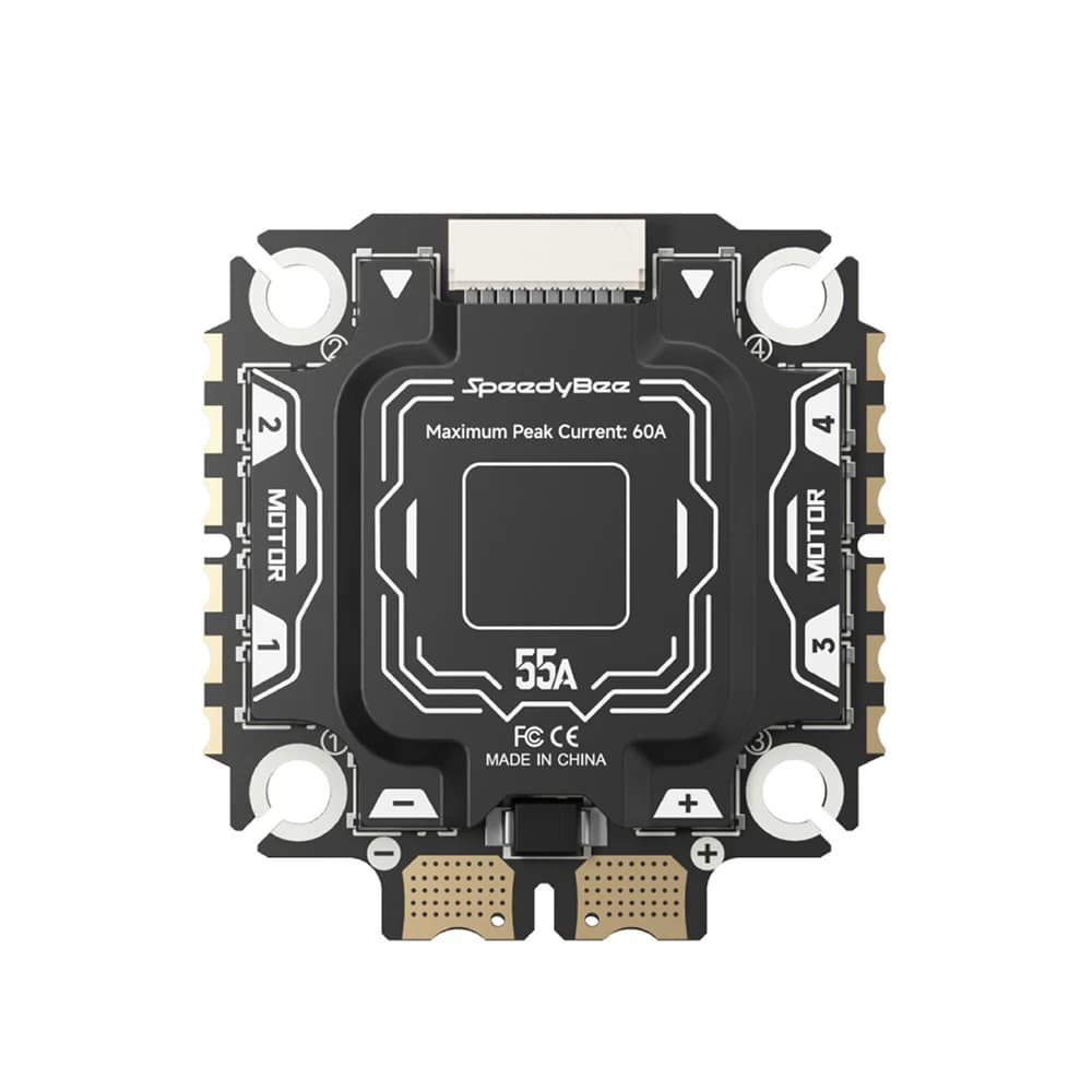 SpeedyBee F405 V5 OX32 55A 30x30 Model Aircraft FC&ESC Stack AT7456E for DIY FPV 6