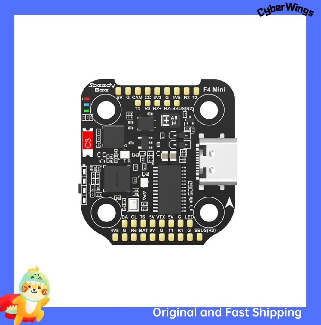 SpeedyBee F405 Mini Flight Controller BLS 35A ESC Mini V2 20x20 Stack for RC FPV Freestyle Racing 4