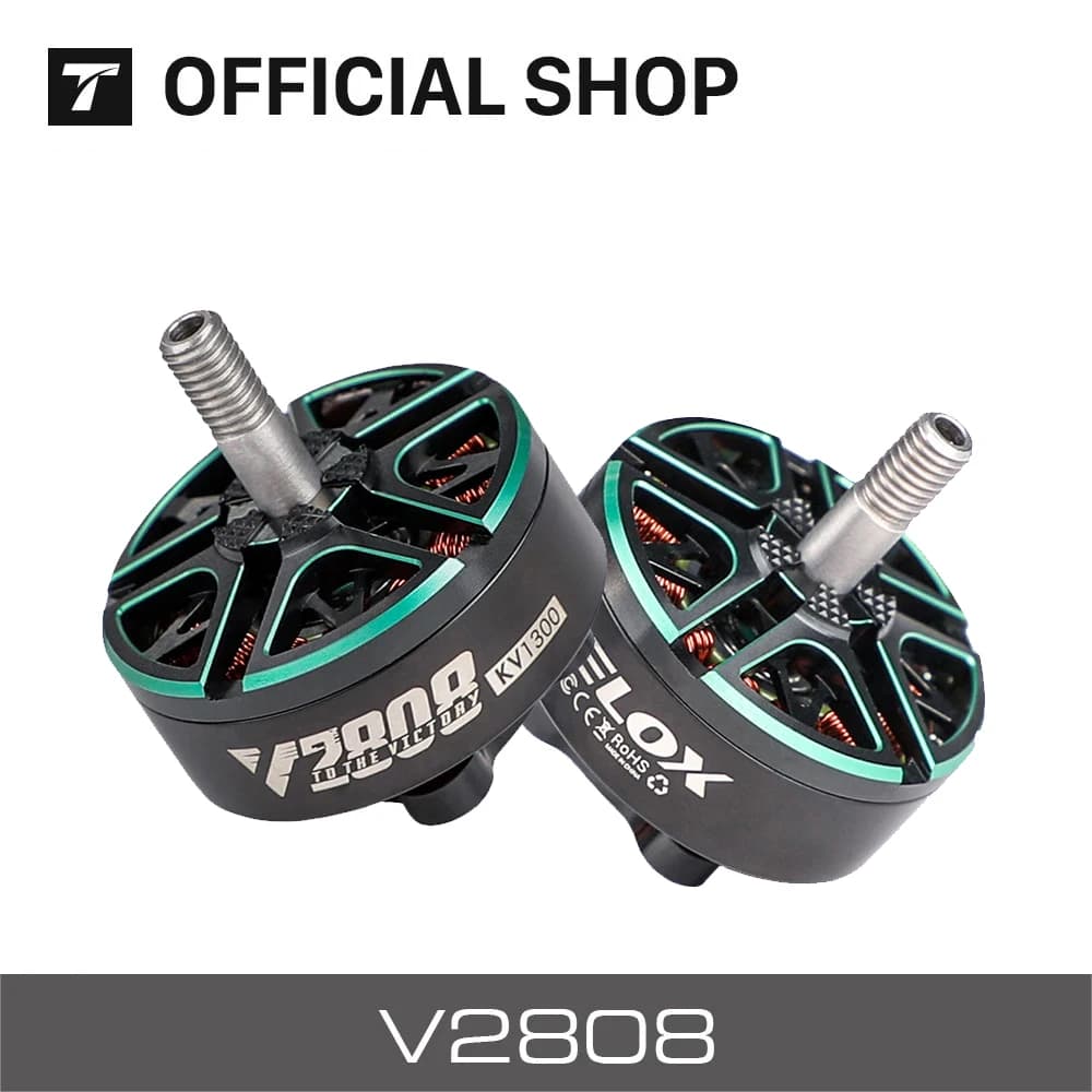 T-motor Hobby VELOX V2808 KV1300 KV1500 KV1950 V series motor For FPV Racing Drone FPV Freestyle Frame
