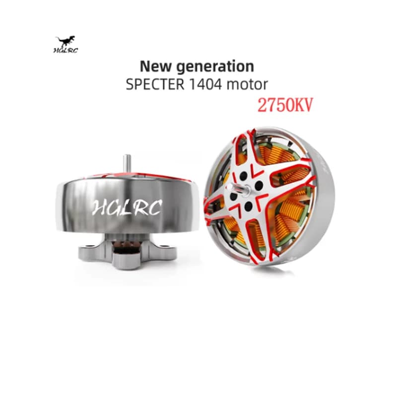 HGLRC SPECTER 1404 2750KV/4800KV 4-6S Brushless Motor for FPV Freestyle 2inch Cinewhoop 4inch Toothpick Drones 2