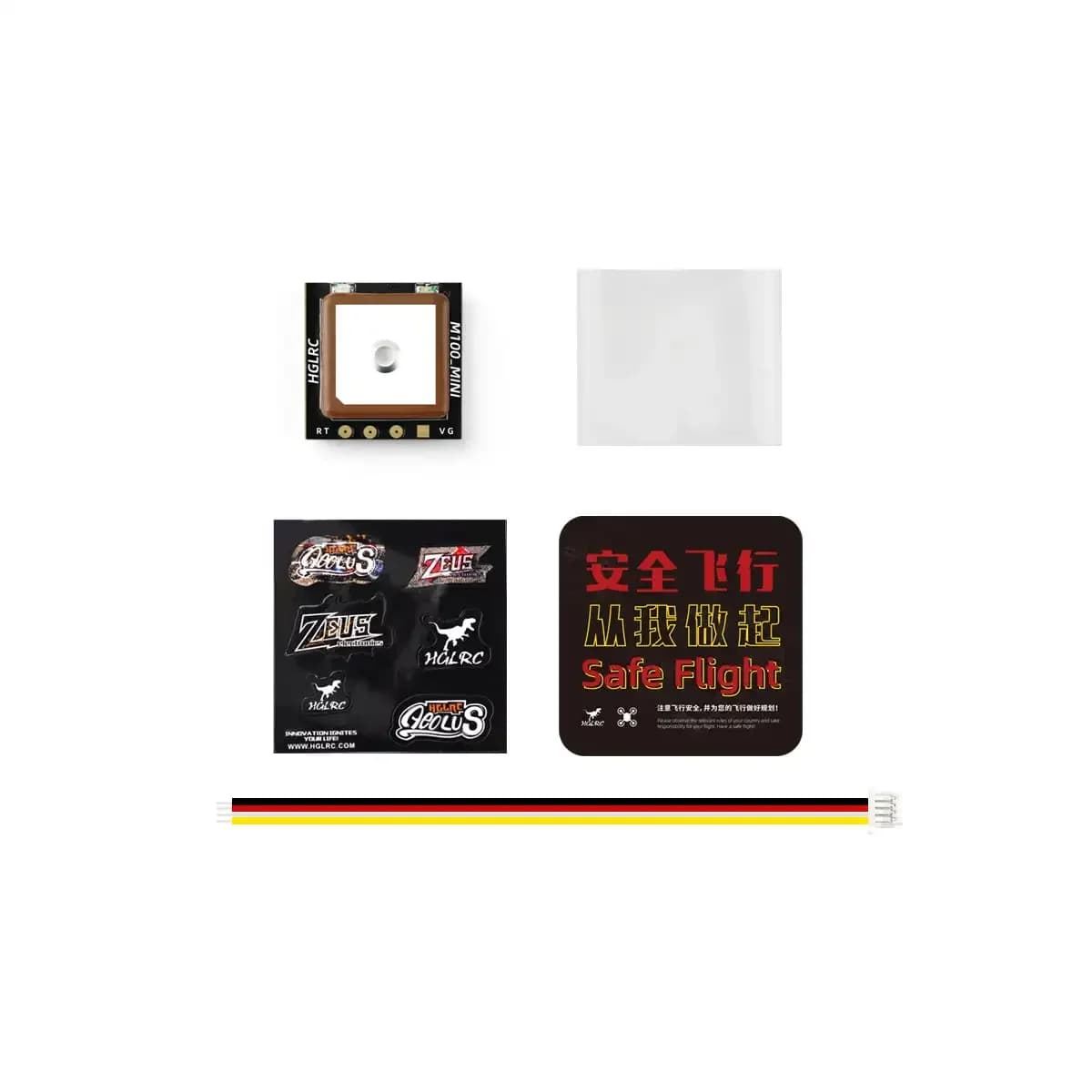 HGLRC M100 MINI - M10 GPS Module Built-in Ceramic Antenna 6