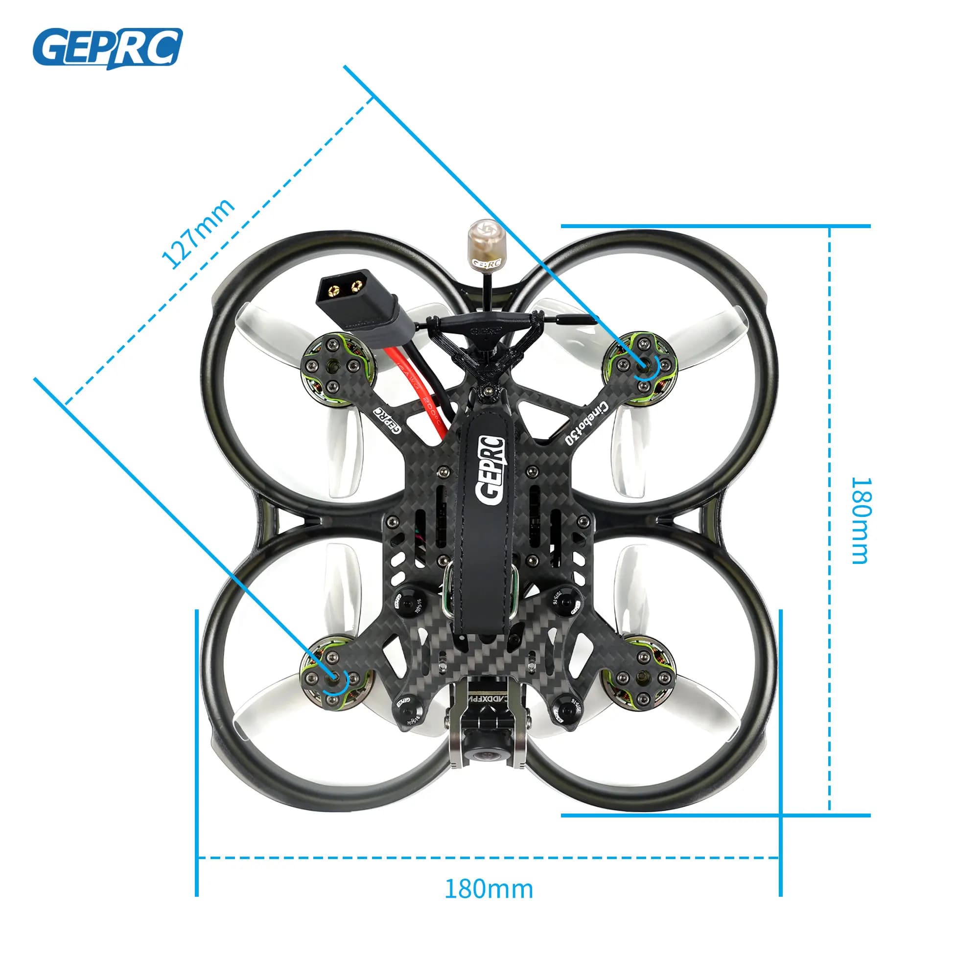 GEPRC Cinebot30 HD Vista Nebula PRO FPV Drone 3inch 6S FPV Drone ELRS 2.4 G  TBS Nano RX COB Lamp with System for Quadcopter FPV 6