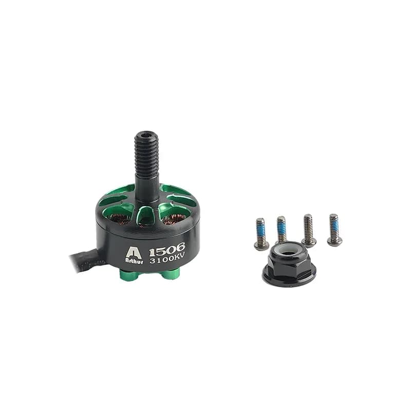 4Pcs/Lot FlashHobby Arthur Series A1506 1506 3100KV 4300KV  Brushless Motor Mini RC Motor For FPV Racing RC Multicopter Part 5