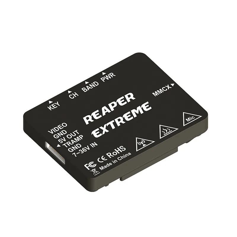 Foxeer 5.8G Reaper Extreme V2 2.5W 72CH Pitmode 25mW 200mW 500mW 1.5W 2.5W Adjustable FPV VTX 2-8S 20X20mm for FPV Long Range 3