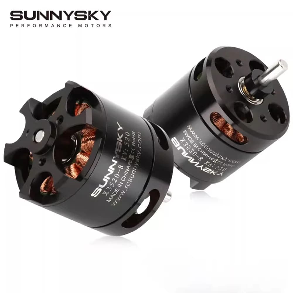 Sunnysky X3520 II  KV520/KV720/KV880 6S Brushless Motor For RC Models FPV Quadcopter drones 4