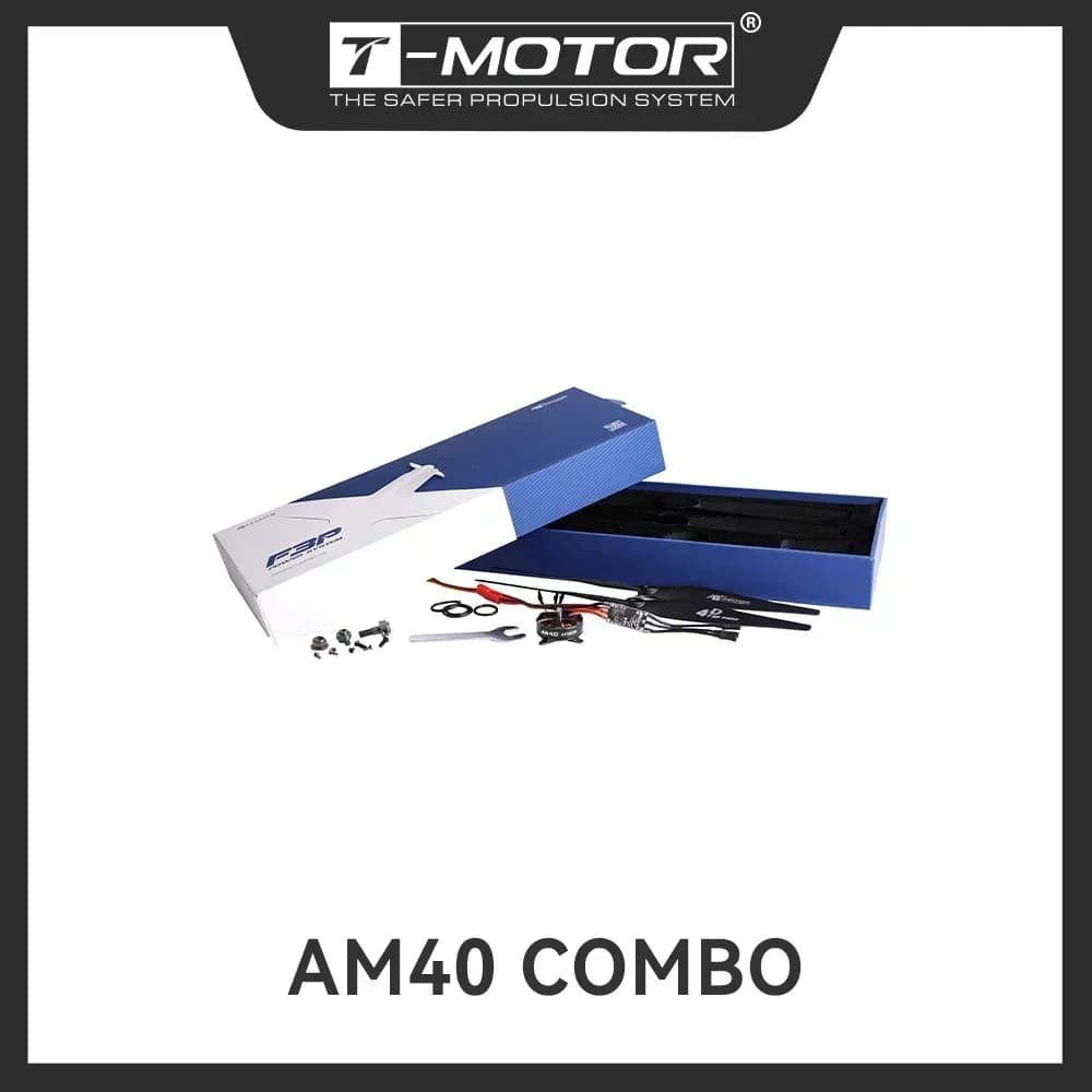 T-MOTOR T-T-Hobby DIY Parts AM40 BPP PRO Combo (AM40 Brushless Motor+AM16A ESC+T8542/T8044 Prop) for RC Drone F3P Indoor Flight 3