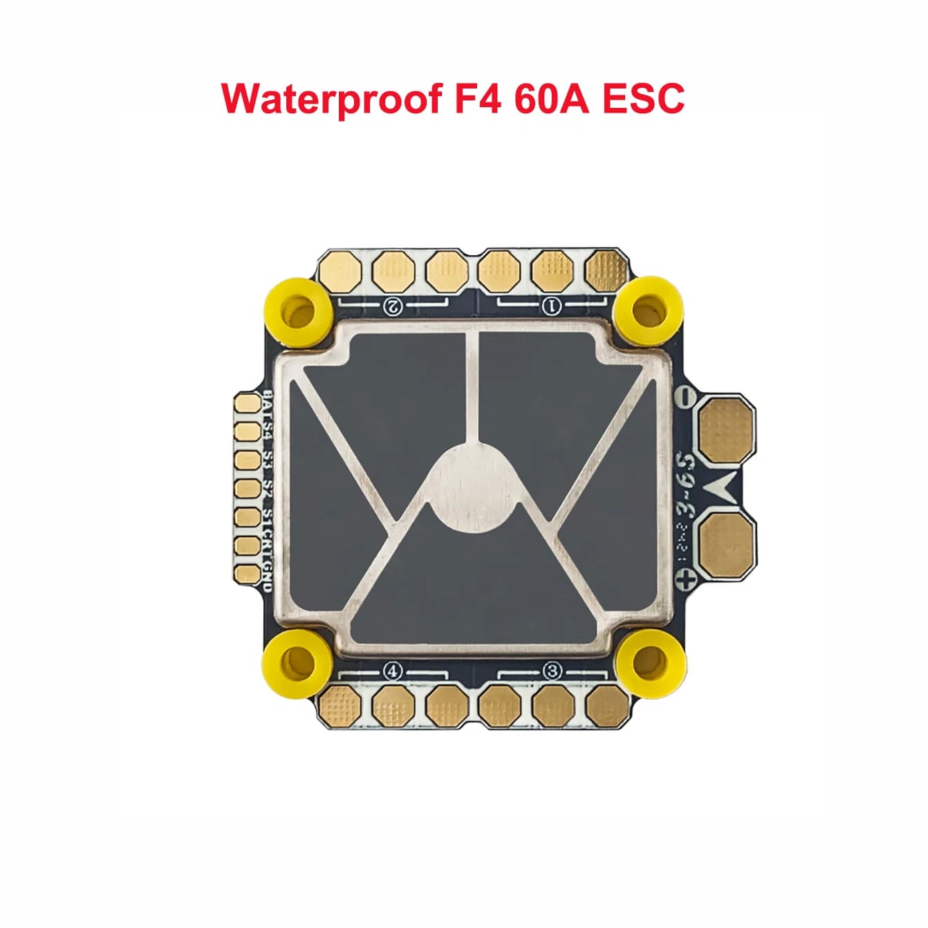 DarwinFPV Waterproof Cement Series Ultra-Durable F4 60A Flight Controller Stack F435 30A / 45A AM32 AIO F4 60A MPU6000 3
