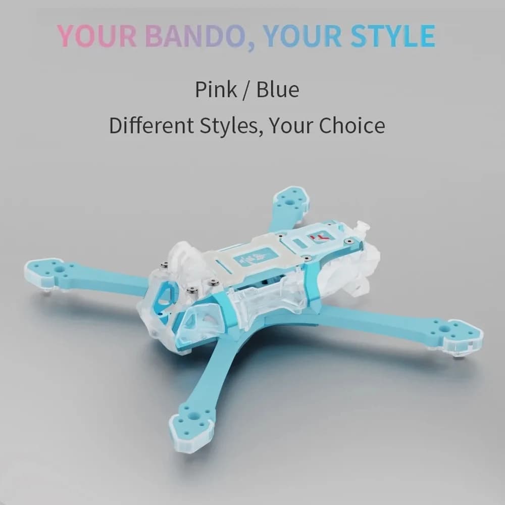 Axisflying BANDO 5 FPV Frame True X Freestyle 230mm Wheelbase 7mm Thick Arms Durable Lightweight Racing Drone Frame Parts 4