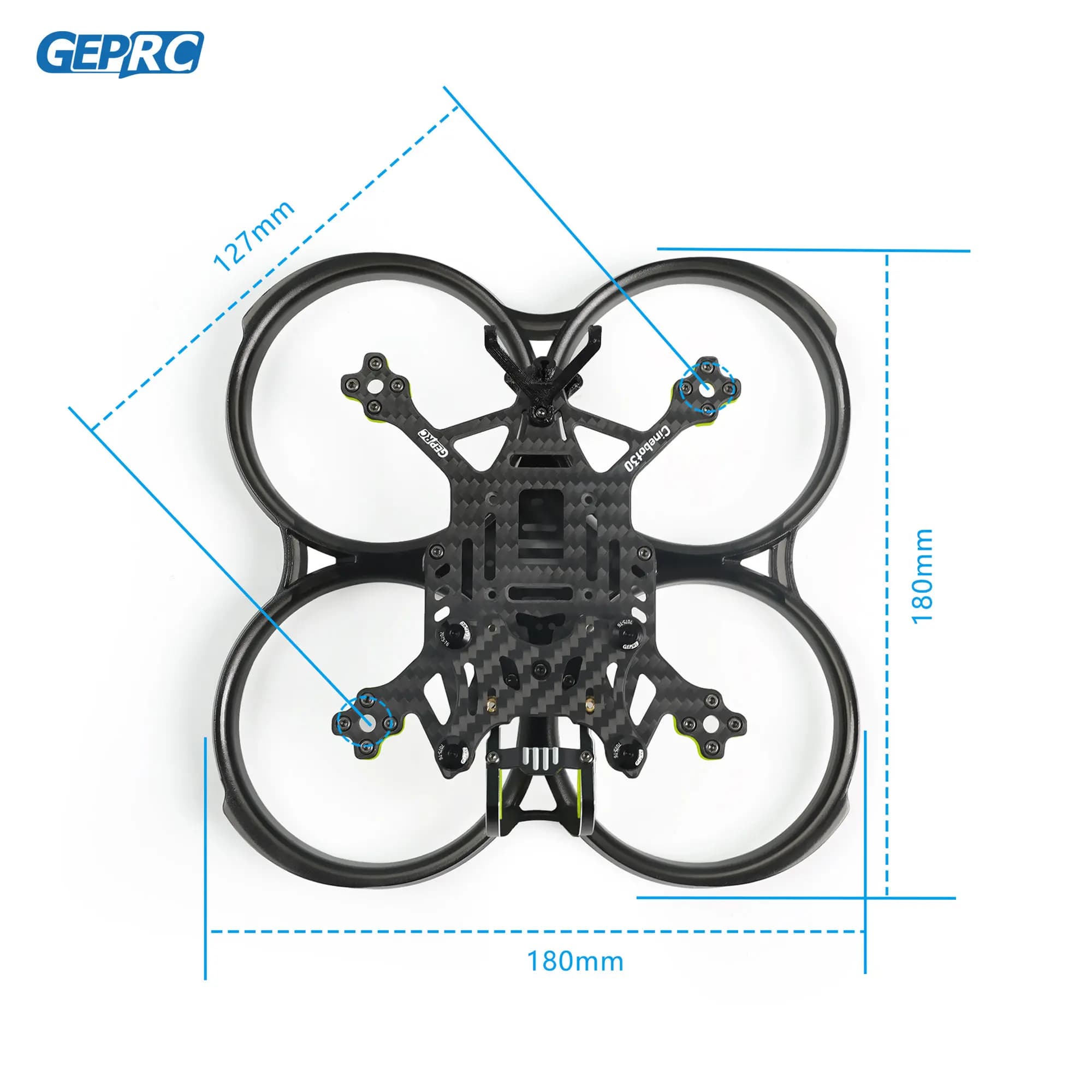 GEPRC GEP-CT30 O3 Frame Parts 3inch Propeller Accessory Base Quadcopter Frame FPV Freestyle RC Racing Drone Cinebot30 4