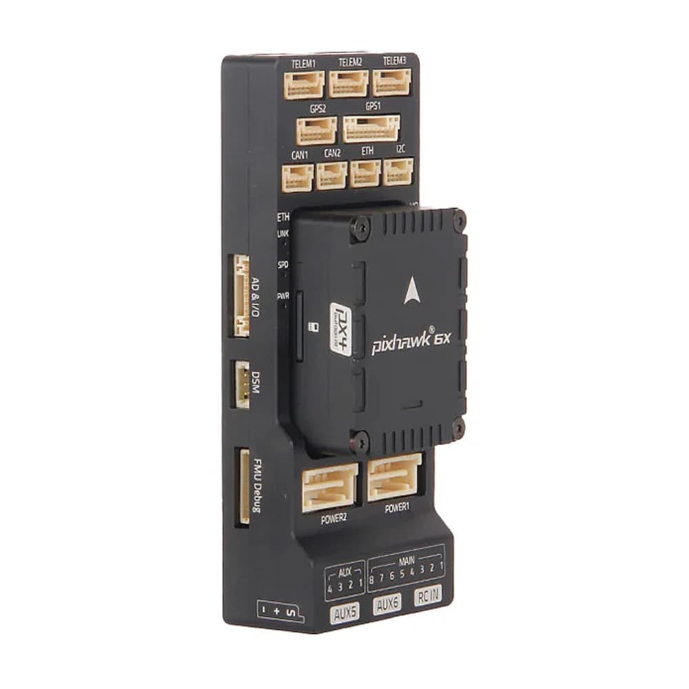 Holybro Pixhawk 6X Autopilot H753 Flight Controller With Standard V2A/ V2B Base /Mini Base /PM02D /M9N /M10 GPS for RC FPV Drone 4