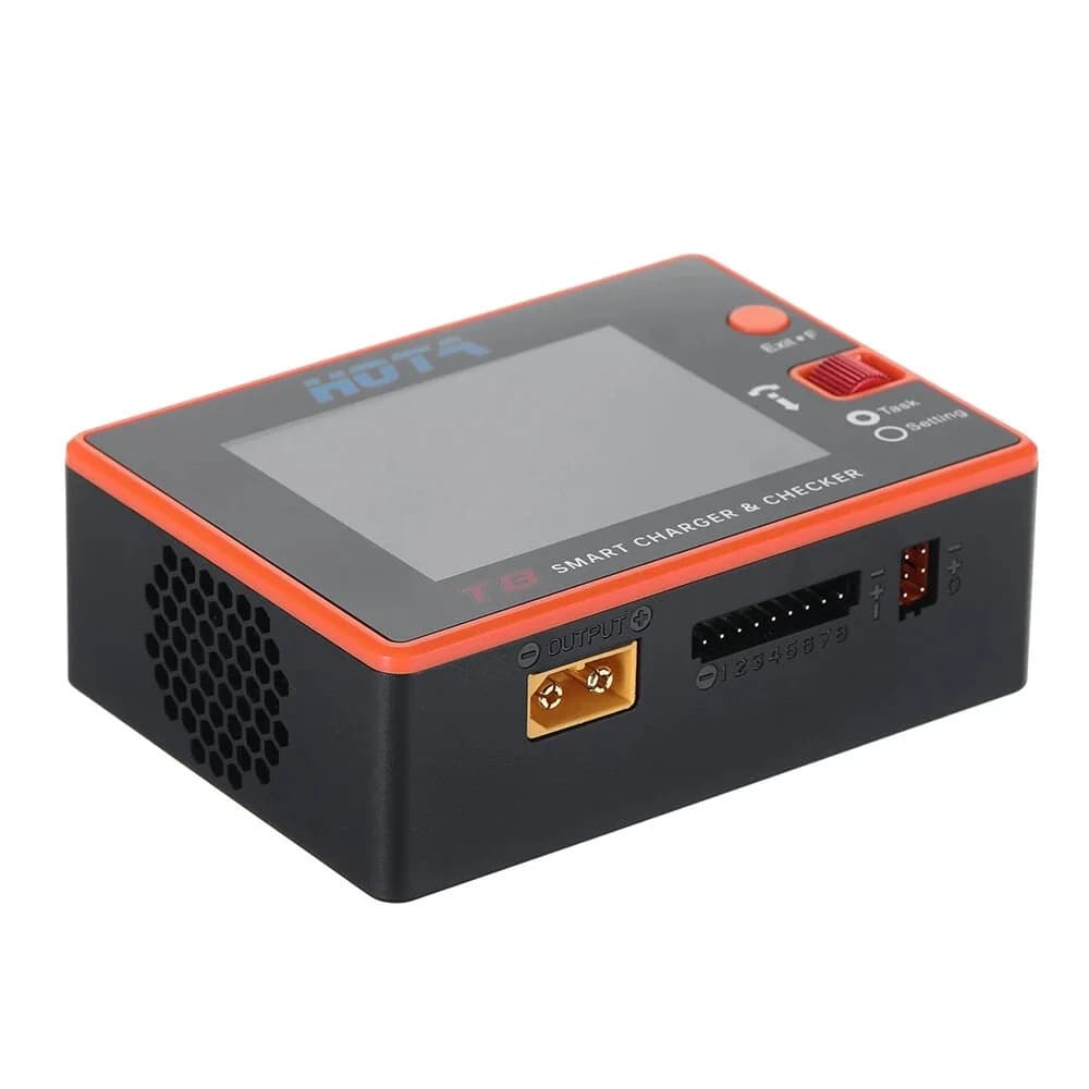 HOTA T8 Intelligent Balance Charger for Lithium Batteries 1-8S 22A Current 650W Suitable for RC FPV Drone And Remote Control 5