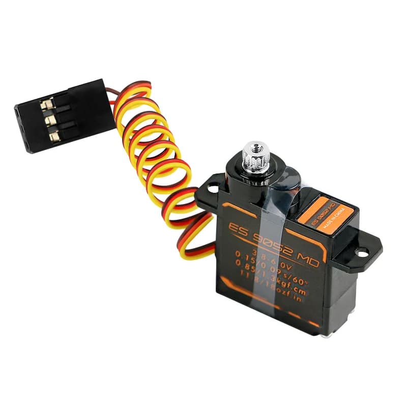 EMAX ES9052 5.5g Mini Digital Metal Servo with Gears for Rc F3P airplane/Rc fixed-wing drone part DIY 5