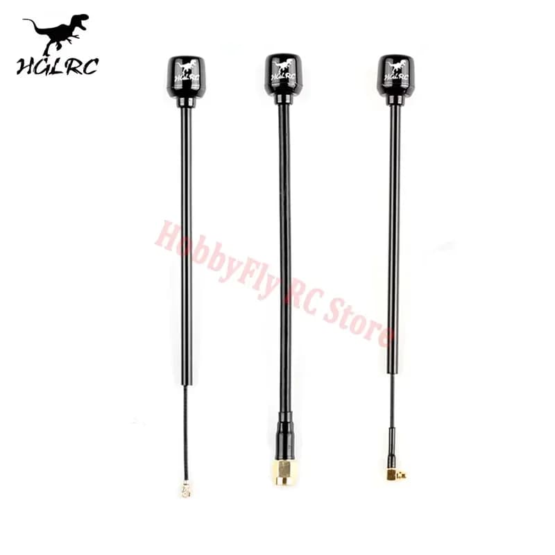HGLRC New Mini Long Range Hammer Antenna Mini RHCP LHCP Spin SMA UFL MMCX Angle 5.8G 2.5dBi 135mm For RC FPV Racing Drone 2