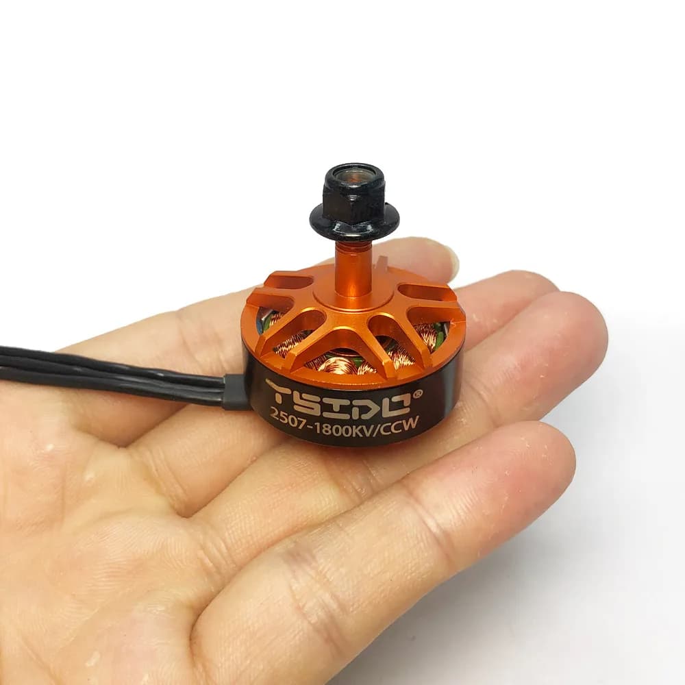 YSIDO 2507 1800KV 3-6S Brushless Motor for RC GEPRC 5Inch 250 220 Drone Eachine Tyro129 Darwin129 FPV Racing Multirotor Parts 3