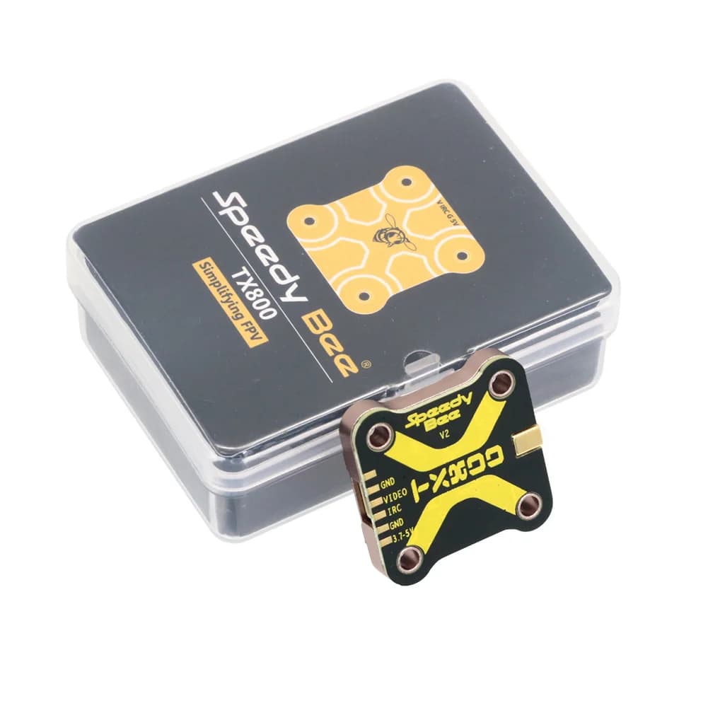 SpeedyBee TX800 VTX 5.8G 48CH PitMode 25mW/200mW/400mW/800mW Output Long Range Transmitter Tramp Support For RC FPV Racing Drone 3