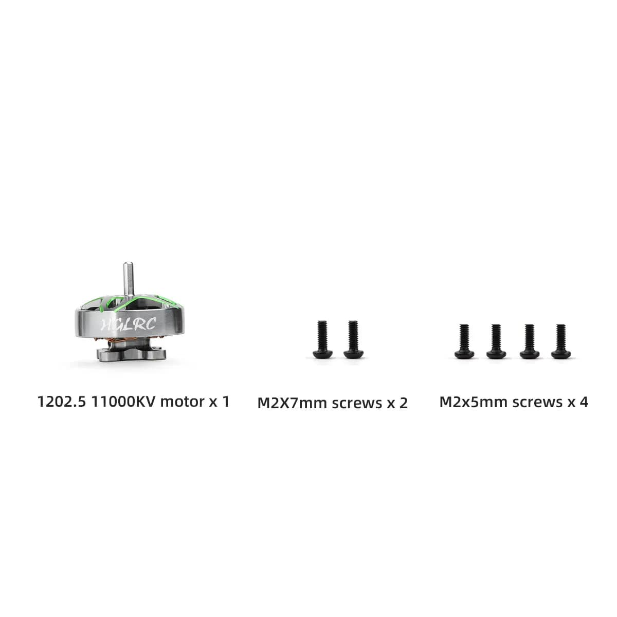 4PCS HGLRC SPECTER 1202.5 Brushless Motor 11000KV 1-2S LIPO for FPV Freestyle 85mm 2.5inch Toothpick 3inch Long Range Drones 5