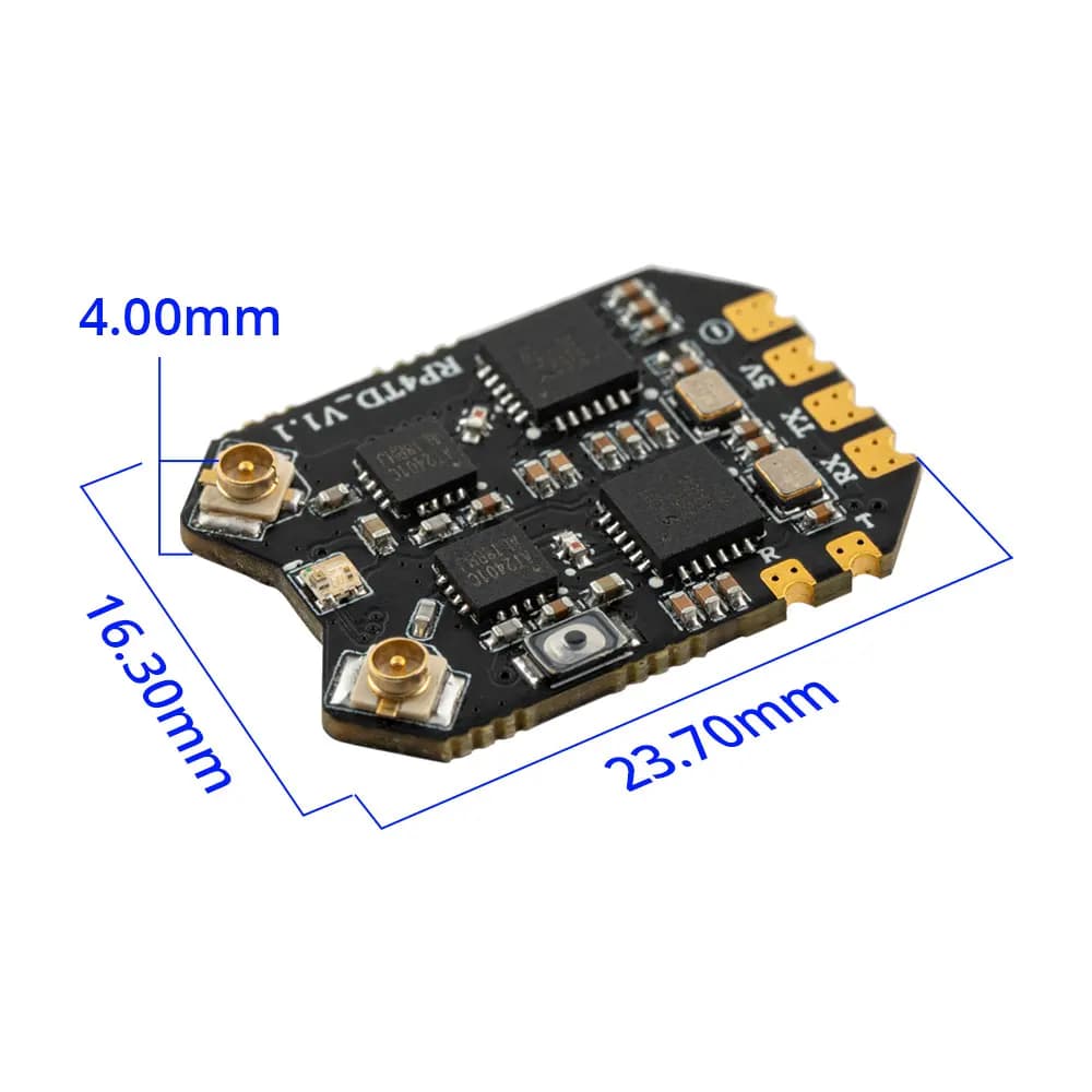 Radiomaster RP4TD ExpressLRS 2.4ghz Nano Receiver Built in WIFI TCXO 3