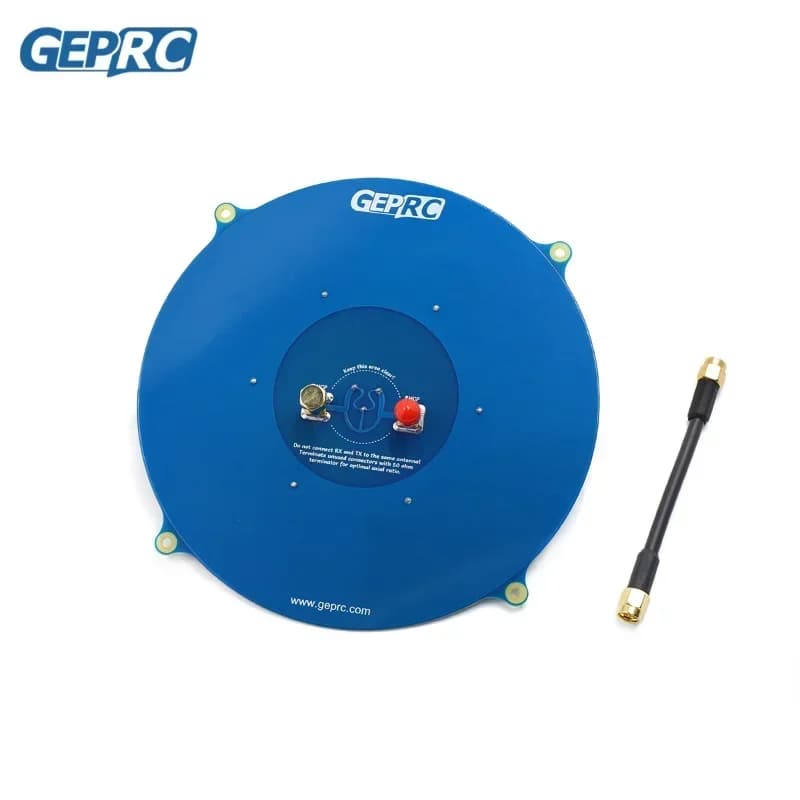 GEPRC Triple Feed Array 5.8G 14DBI Circular Polarized FPV Antenna Compatible RHCP LHCP for RC Drone FPV Long Range VTX Goggle 4