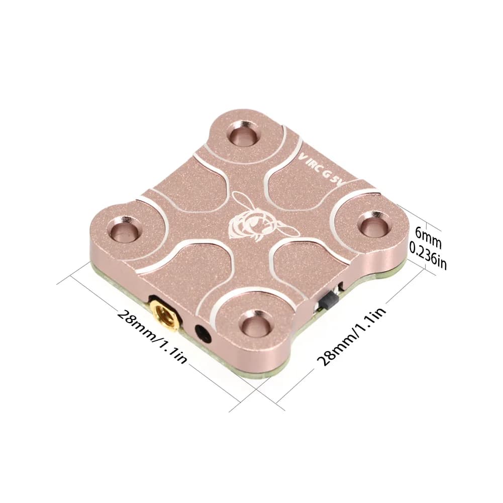 SpeedyBee TX800 VTX 5.8G 48CH PitMode 25mW/200mW/400mW/800mW Output Long Range Transmitter Tramp Support For RC FPV Racing Drone 5