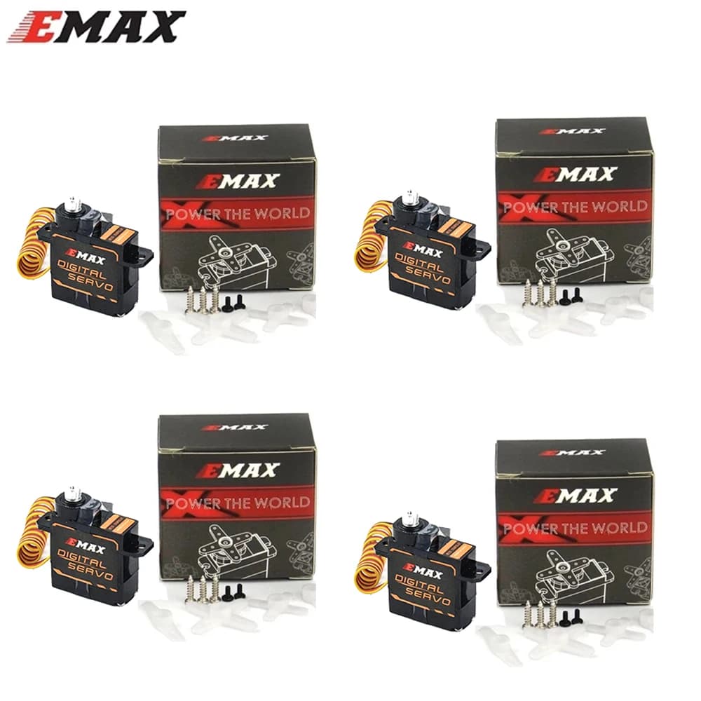 EMAX ES9052 5.5g Mini Digital Metal Servo with Gears for Rc F3P airplane/Rc fixed-wing drone part DIY