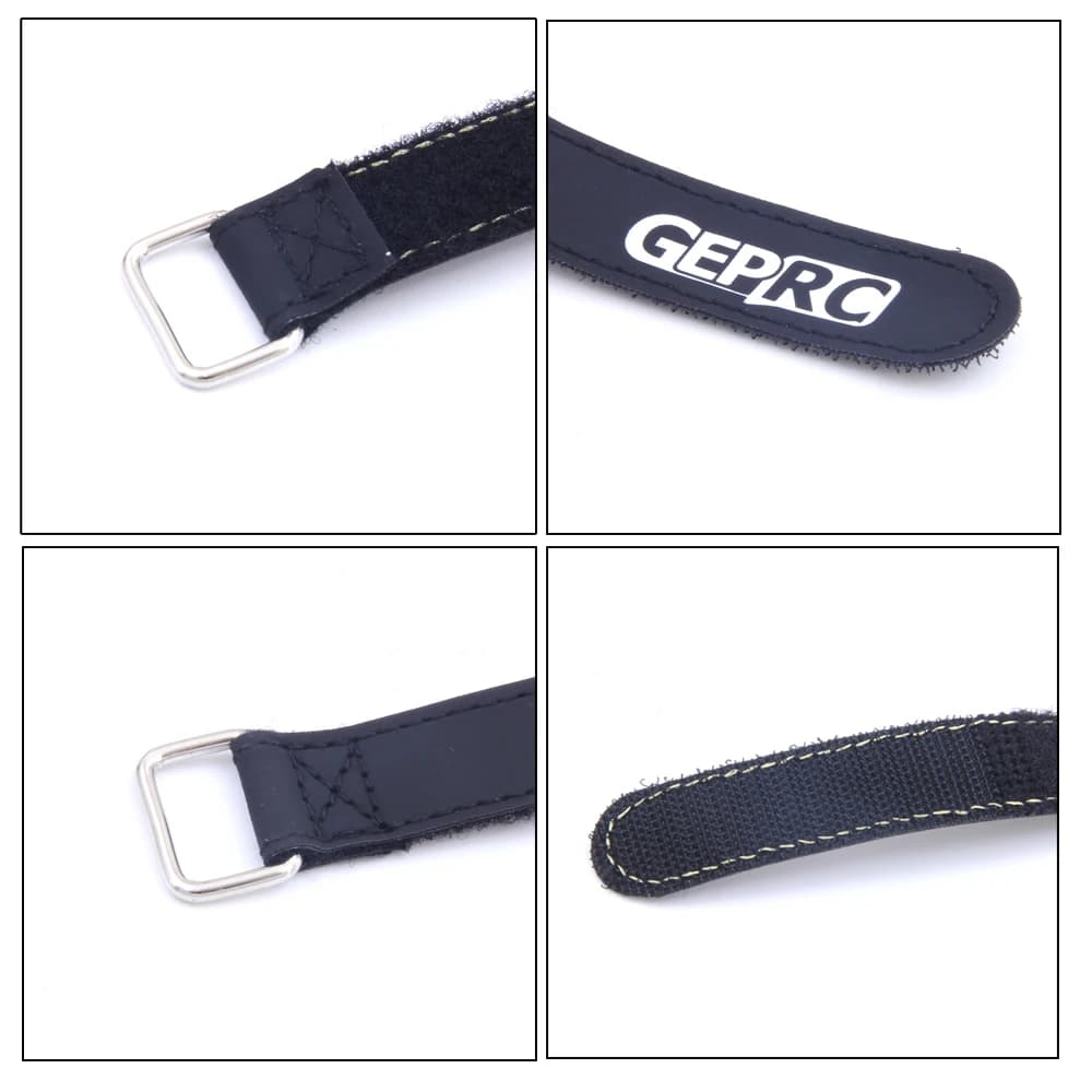 GEPRC Super Magic Tape Tie Battery Strap Ribbon Belt Cable Holder 15 20mm metal catch for RC Drone FPV Quadcopter Acces 3