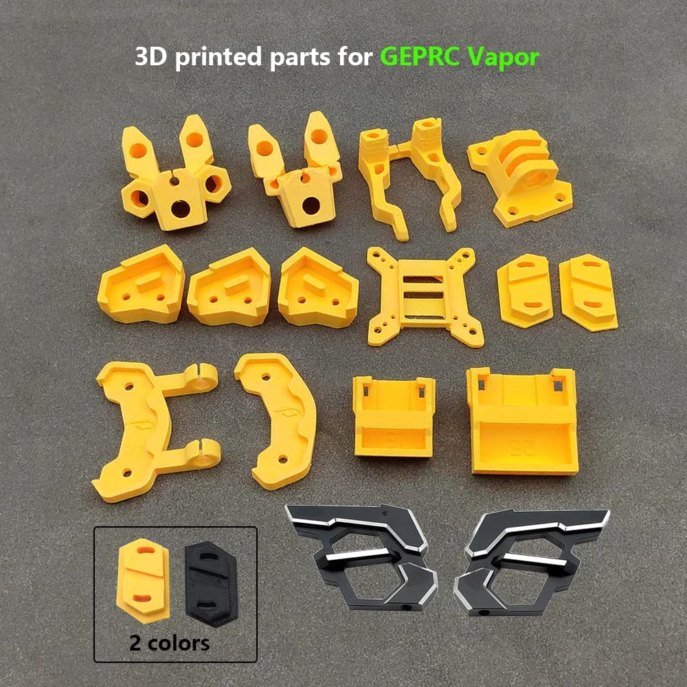 3D Print Parts TPU Printed Holder Fixed Bracket Seat Replacement Part for GEPRC Vapor FPV Racing Drone frame