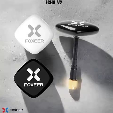Foxeer ECHO 2 5.8GHz 9dBi Patch Antenna LHCP RHCP for RC Airplane FPV Racing Freestyle Drones VTX VRX Goggles Monitor DIY
