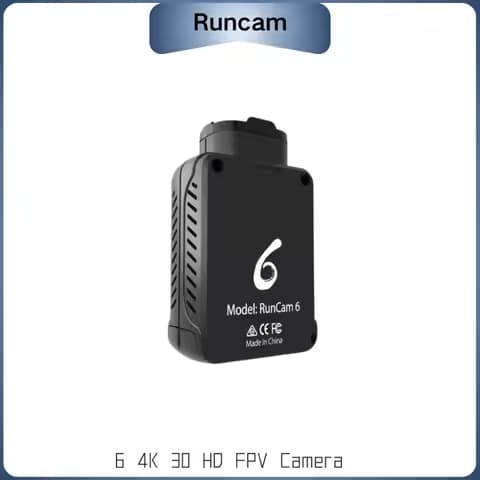 Runcam 6 4K HD Camera IMX377 30fps 155°FOV WiFi FPV Sports Action Cam 128x64 OLED Display Set for RC Drone Airplane Model